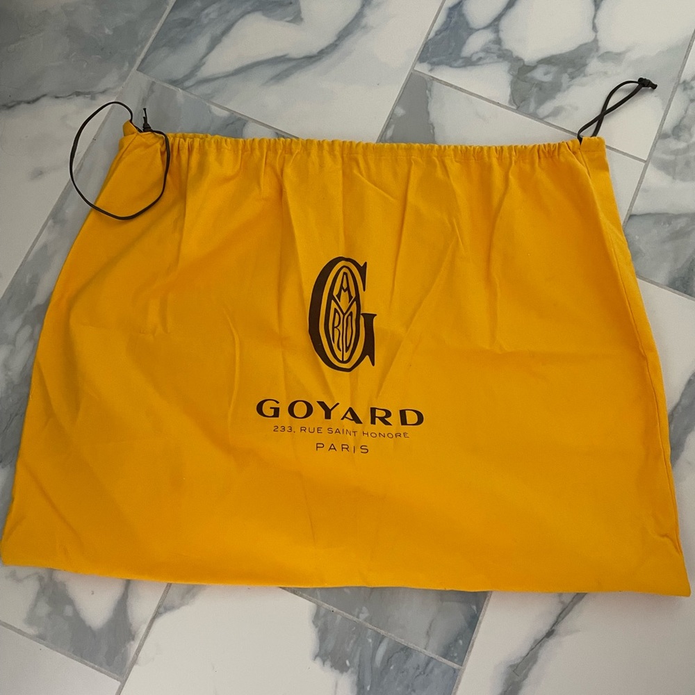 Large Goyard dust bag
